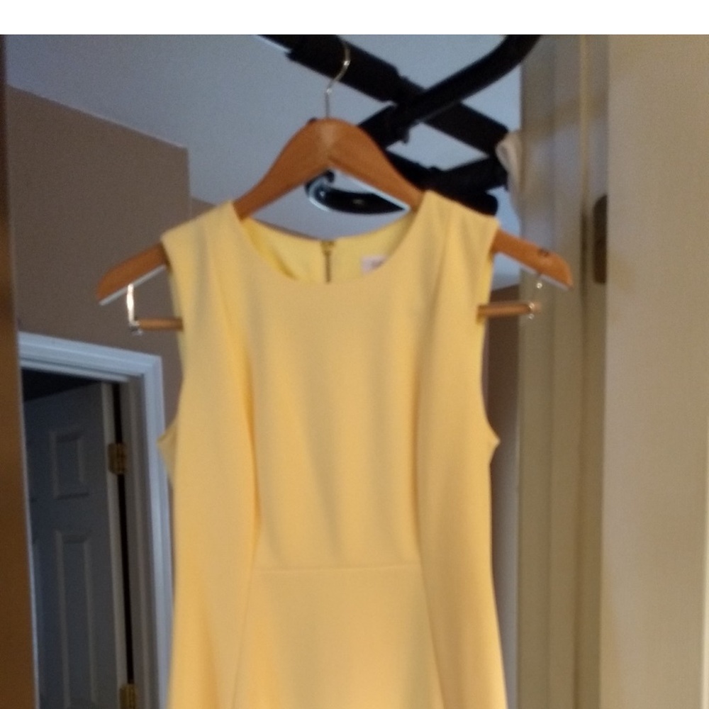 Calvin Klein Yellow dress